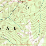 United States Geological Survey Yellow Dog Peak, CA (2001, 24000-Scale) digital map