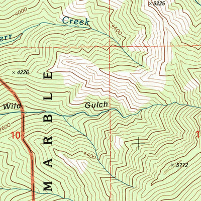 United States Geological Survey Yellow Dog Peak, CA (2001, 24000-Scale) digital map