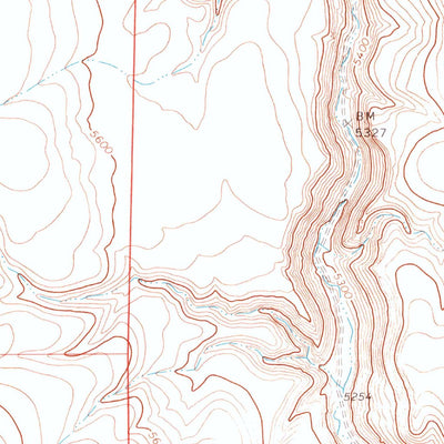 United States Geological Survey Yellow Hills West, NV (1972, 24000-Scale) digital map