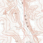 United States Geological Survey Yellow Hills West, NV (1972, 24000-Scale) digital map