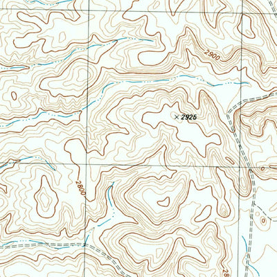 United States Geological Survey Yellow House Peak, TX (1983, 24000-Scale) digital map