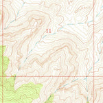 United States Geological Survey Yellow John Mountain, AZ (1967, 24000-Scale) digital map