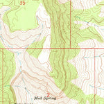 United States Geological Survey Yellow John Mountain, AZ (1967, 24000-Scale) digital map