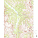 United States Geological Survey Yellow Mountain, WY (1991, 24000-Scale) digital map