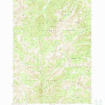 United States Geological Survey Yellow Peak, ID (1989, 24000-Scale) digital map