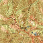 United States Geological Survey Yellow Pine, ID (1943, 62500-Scale) digital map