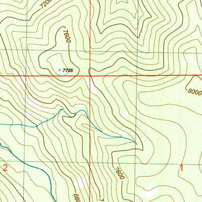 United States Geological Survey Yellow Pine, ID (2004, 24000-Scale) digital map