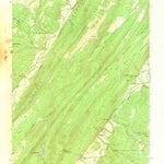 United States Geological Survey Yellow Spring, WV (1970, 24000-Scale) digital map