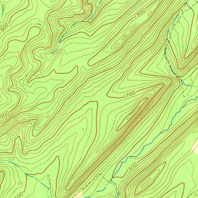 United States Geological Survey Yellow Spring, WV (1970, 24000-Scale) digital map