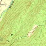 United States Geological Survey Yellow Spring, WV (1970, 24000-Scale) digital map