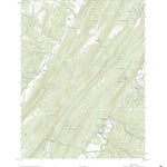 United States Geological Survey Yellow Spring, WV (2023, 24000-Scale) digital map
