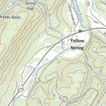 United States Geological Survey Yellow Spring, WV (2023, 24000-Scale) digital map