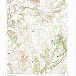 United States Geological Survey Yellow Springs, OH (1968, 24000-Scale) digital map