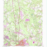 United States Geological Survey Yellow Tavern, VA (1963, 24000-Scale) digital map