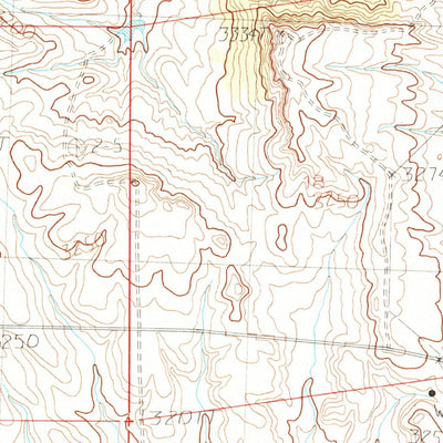 United States Geological Survey Yellow Water Reservoir, MT (1986, 24000-Scale) digital map