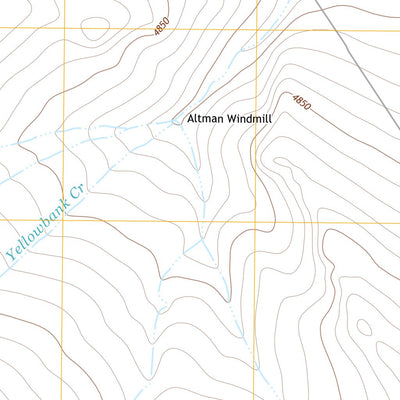 United States Geological Survey Yellowbank Creek, CO (2013, 24000-Scale) digital map