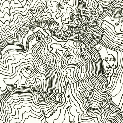 United States Geological Survey Yellowhorse Flat, AZ-UT (1954, 24000-Scale) digital map