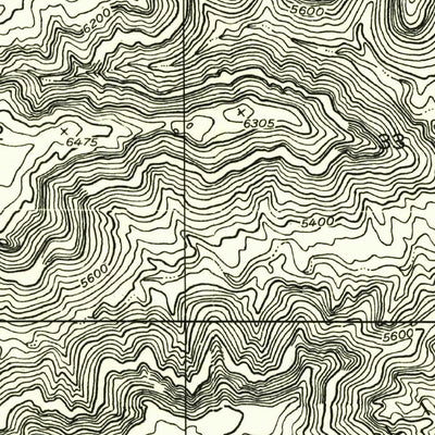 United States Geological Survey Yellowjacket Canyon, UT-AZ (1954, 24000-Scale) digital map