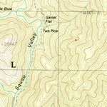 United States Geological Survey Yellowjacket Mountain, CA (1986, 24000-Scale) digital map