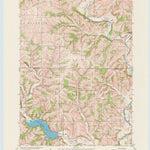 United States Geological Survey Yellowstone Lake, WI (1962, 24000-Scale) digital map
