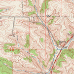 United States Geological Survey Yellowstone Lake, WI (1962, 24000-Scale) digital map