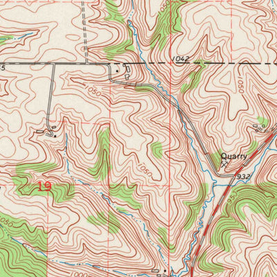 United States Geological Survey Yellowstone Lake, WI (1962, 24000-Scale) digital map