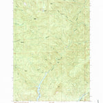 United States Geological Survey Yellowstone Mountain, OR (1985, 24000-Scale) digital map