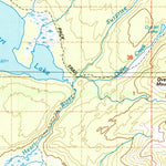 United States Geological Survey Yellowstone National Park South, WY (1982, 100000-Scale) digital map