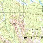 United States Geological Survey Yellowstone Point, WY (1989, 24000-Scale) digital map