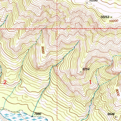 United States Geological Survey Yellowstone Point, WY (1996, 24000-Scale) digital map
