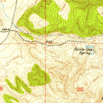 United States Geological Survey Yellowstone Ranch, WY (1953, 24000-Scale) digital map