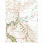 United States Geological Survey Yellowtail Dam, MT (1964, 24000-Scale) digital map