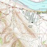United States Geological Survey Yellowtail Dam, MT (1964, 24000-Scale) digital map
