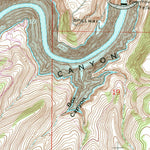 United States Geological Survey Yellowtail Dam, MT (1964, 24000-Scale) digital map