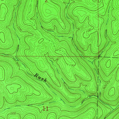 United States Geological Survey Yellville, AR (1966, 24000-Scale) digital map