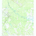United States Geological Survey Yemassee, SC (1988, 24000-Scale) digital map