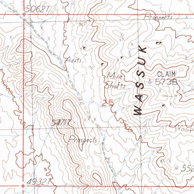 United States Geological Survey Yerington NE, NV (1986, 24000-Scale) digital map