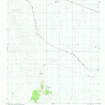 United States Geological Survey Yeso Mesa, NM (1981, 24000-Scale) digital map