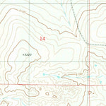 United States Geological Survey Yeso Mesa SE, NM (1981, 24000-Scale) digital map