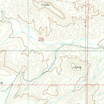 United States Geological Survey Yeso Mesa SE, NM (1981, 24000-Scale) digital map