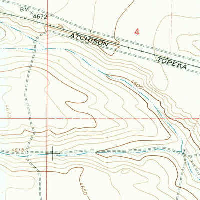 United States Geological Survey Yeso, NM (1966, 24000-Scale) digital map