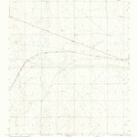 United States Geological Survey Yeso NW, NM (1966, 24000-Scale) digital map