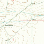 United States Geological Survey Yeso NW, NM (1966, 24000-Scale) digital map