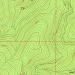 United States Geological Survey Yew Creek, MT (1965, 24000-Scale) digital map