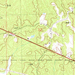 United States Geological Survey Yocona, MS (1980, 24000-Scale) digital map