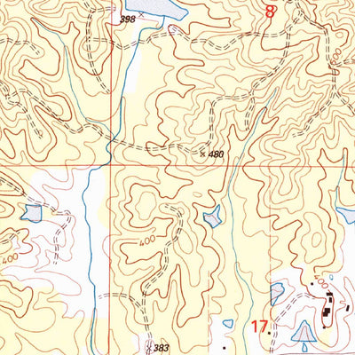 United States Geological Survey Yocona, MS (2000, 24000-Scale) digital map