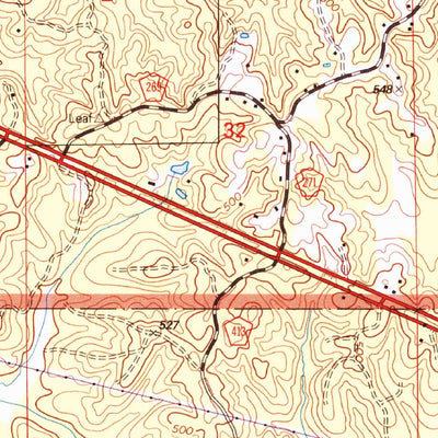 United States Geological Survey Yocona, MS (2000, 24000-Scale) digital map