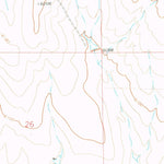 United States Geological Survey Yoder, CO (1973, 24000-Scale) digital map