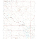 United States Geological Survey Yoder, WY (1990, 24000-Scale) digital map
