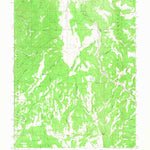 United States Geological Survey Yogo Creek, UT (1966, 24000-Scale) digital map